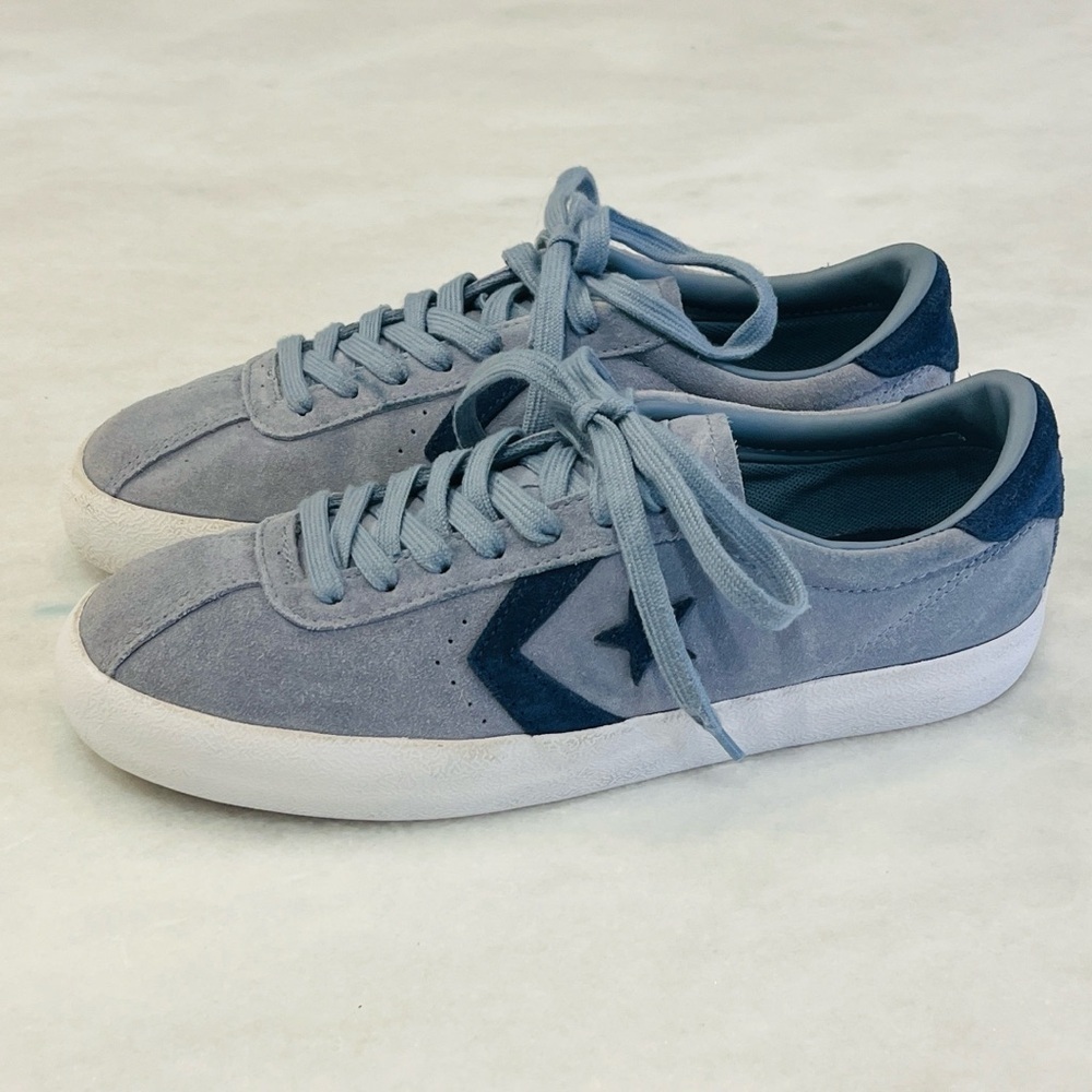 Converse Breakpoint Pro OX Blue Gray Navy Low Sneakers Men's Size 7/Women's 8.5